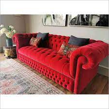 royal red sofa set at best in