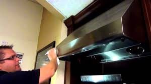Exterior Cleaning of Your Stainless Steel Vent A Hood Hood Ventahoodparts  com kitchenfoundry com - YouTube