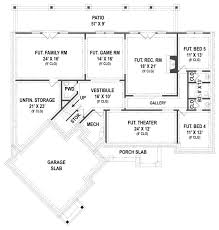 plan with 3 bedrooms and 2 5 baths