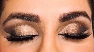 simple glitter eye makeup tutorial