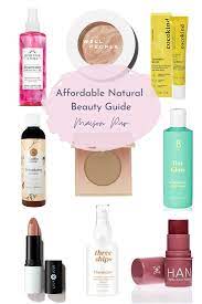 affordable natural beauty brands