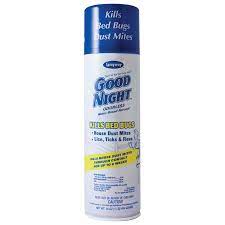 good night dust mite aerosol spray