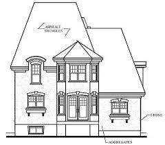 Roomy Hous Plan With Mansard Roof In