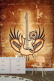Rock Guitar Wallpaper About Murals