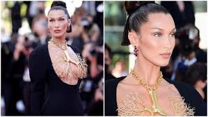 when bella hadid wore a dramatic