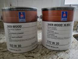 sher wood hi bild precat lacquer
