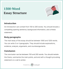 1500 words essay exles research
