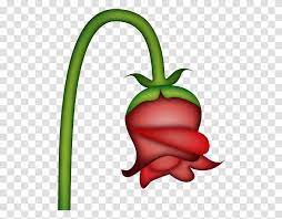 wilting rose emoji meaning plant