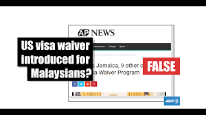 If you are in malaysia, you can go to this page directly. No Malaysia Has Not Been Included In The Us Visa Waiver Program Fact Check