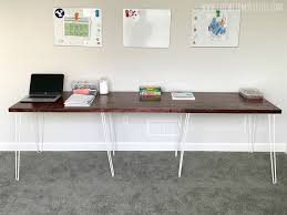 Or start from scratch and customize your own more modern design for your office area. Triple Desk Tutorial The Perfect Farmhouse Desk Life With My Littles