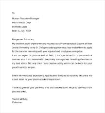 Cover Letter For A Pharmacist Penza Poisk