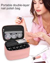 nail polish bag nail art set organizer