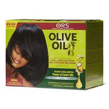 Brand made hair relaxers for men are often doused with high amounts of chemicals that not only tame the hair but also damage the texture of the hair and scalp. Organic Root Stimulator Normal Olive Oil Built In Protection No Lye Relaxer System