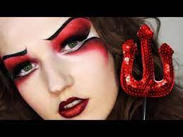 y red devil makeup tutorial