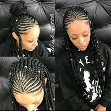 Ghana braids are one hairstyle any woman with black hair should try. 25 Trendy Ghana Braided Hairstyles With Beautiful Photos Blogit With Olivia Cool Braid Hairstyles Hair Styles Braided Hairstyles For Wedding