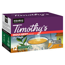 timothy s chai latte k cups save on