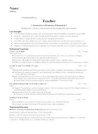 Substitute Teacher Resume Example Teachers Resume Samples Tutor
