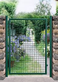 Single Garden Gate Consist Of Sy