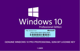 windows 10 pro retail key 64 32 bit
