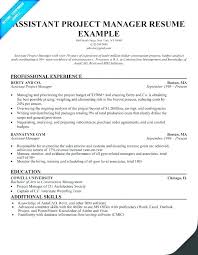 Construction Project Manager Resumes Examples Management Resume Of