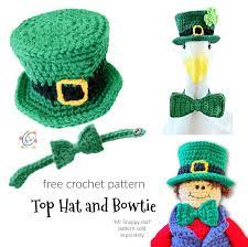 Free Pattern: Mini Top Hat and Bowties – snappy tots