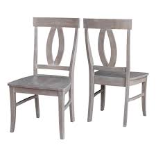 Sort by sku ↑ sku ↓ product ↑ product ↓ price ↑ price ↓ default ↑ default ↓. International Concepts Cosmo Washed Wood Dining Chair 2 Piece Set Wood Dining Chairs Gray Dining Chairs Dining Chairs