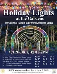 Holiday Lights At The Gardens Visit