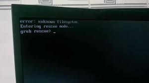 Przywrócenia bootowania Windows - grub rescue - unknown filesystem
