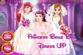 princess belle dress up dressing games