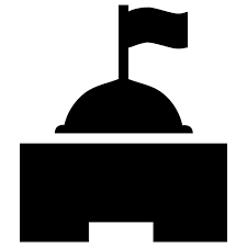 Find & download free graphic resources for government icon. Local Government Building Icon Of Glyph Style Available In Svg Png Eps Ai Icon Fonts