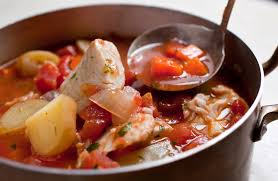 easy fish stew with terranean