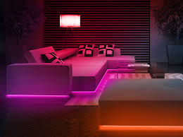 led strip lighting ideas in living room