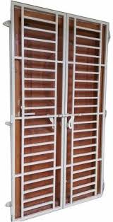 7 Foot Painted Iron Safety Grill Door