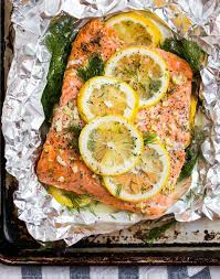 grilled salmon wellplated com