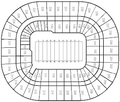 The Metrodome Minneapolis Mn Seating Charts Page