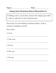 Read frankie''s story and point out the nouns and verbs. Verbs Worksheets Linking Verbs Worksheets
