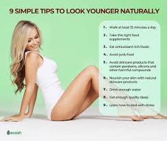 how to look younger naturally 9