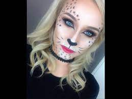 glamorous leopard cat makeup tutorial
