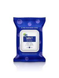 to blueberries cleansing wipes