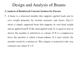 ppt design and ysis of beams