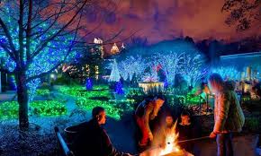 A collaboration with the lighting science group and cd + m lighting and design group, their exhibition garden lights, holiday nights. Atlanta S Botanical Gardens Holiday Nights Lights Warms The City S Skyline The Warrior Wire