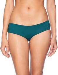 Amazon Com Ondademar Women Iridia Swimwear Ruched Side
