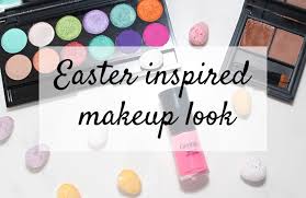easter inspired makeup look