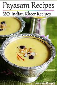 20 payasam varieties for the festive