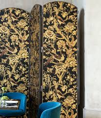 oriental wallcovering silkbird gold 001