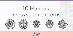 Come vi ho già detto, ho avuto dei seri problemi con internet, che non potevo collegarmi al pc, così nel frattempo. 10 Free Mandala Cross Stitch Patterns Craft With Cartwright