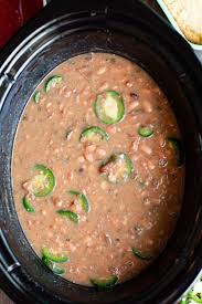 y pinto beans in slow cooker the