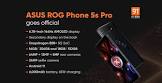 Asus ROG Phone 5s Specs