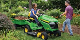 Deere & company is a manufacturer of construction, forestry john deere manufactures engines for heavy equipment and is engaged in providing financial services and related activities that support the company's core business. John Deere X300 Series Mowers X330 Vs X350