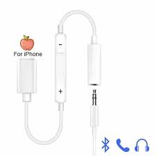 2020 New Lighting To 3 5mm Headphone Jack Audio Converter Earphone With Volume Control Aux Cable Adapter For I7 I8 Ix Xr I11 Aliexpress